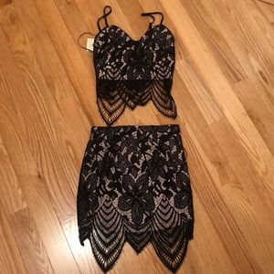 Pepper Mayo 2 piece lace set!
